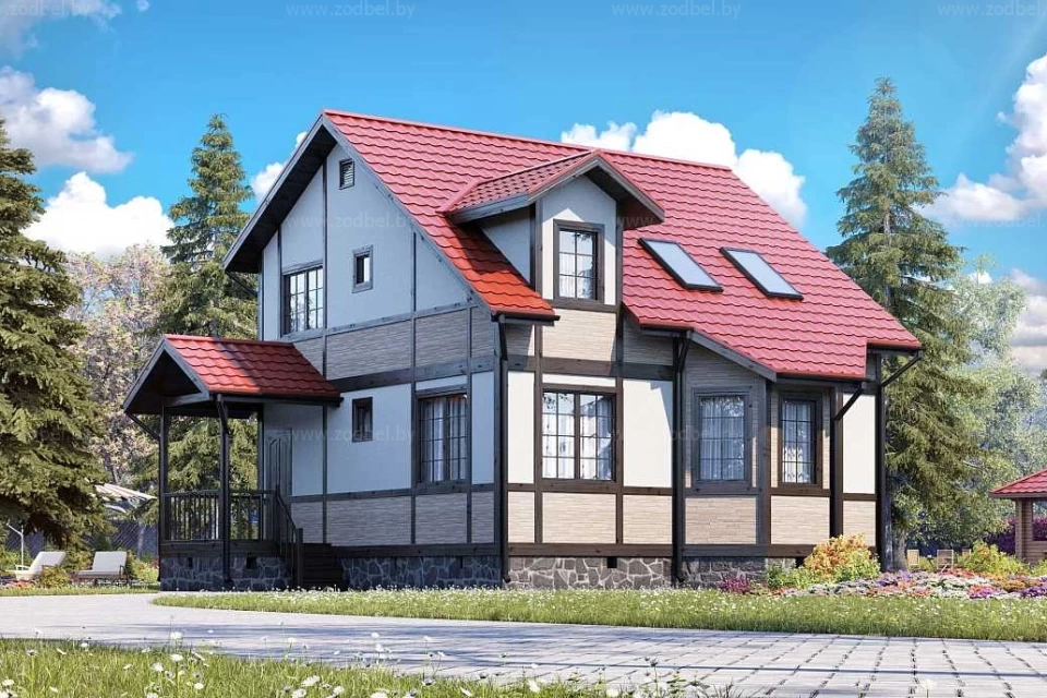 Проект каркасного дома Дитрих К