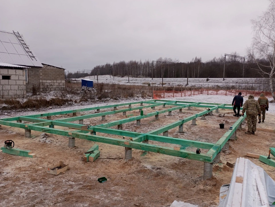 Дом-Шалаш в Беларуси. A-frame
