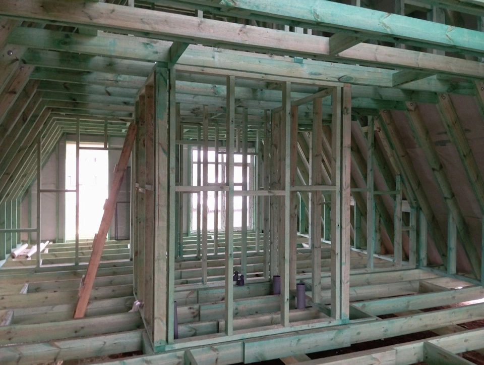 Дом-Шалаш в Беларуси. A-frame