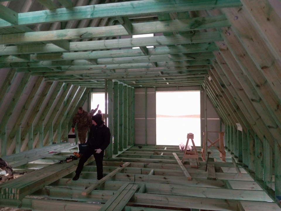 Дом-Шалаш в Беларуси. A-frame