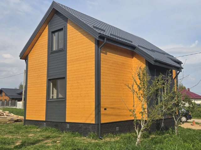 Строительство дома завершено