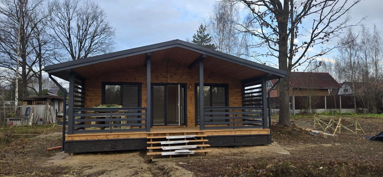 Строительство одноэтажного каркасного дома