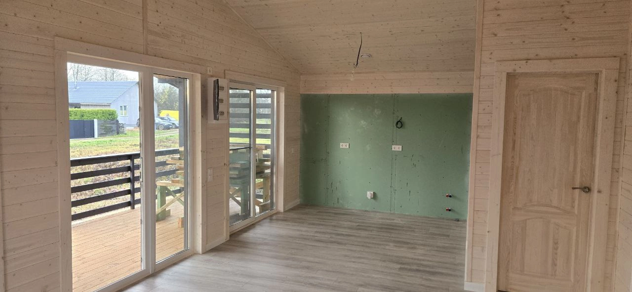 Строительство одноэтажного каркасного дома