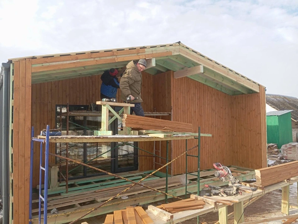 Каркасный дом Барнхаус