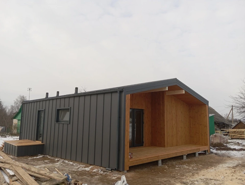 Каркасный дом Барнхаус