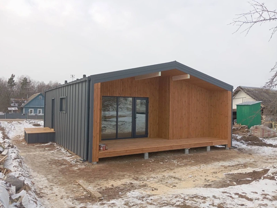 Каркасный дом Барнхаус