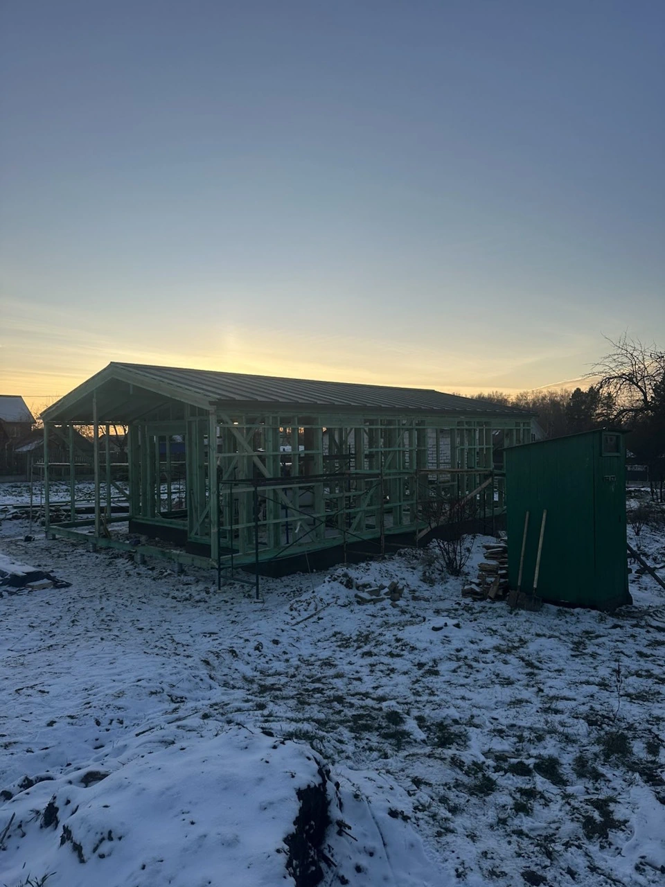 Каркасный дом Барнхаус