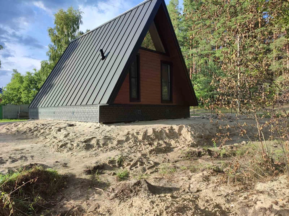 Строительство A-frame домов в Минске и по всей Беларуси