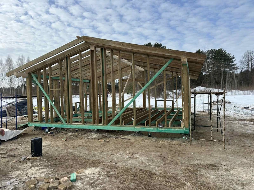 Строительство каркасного дома в Беларуси