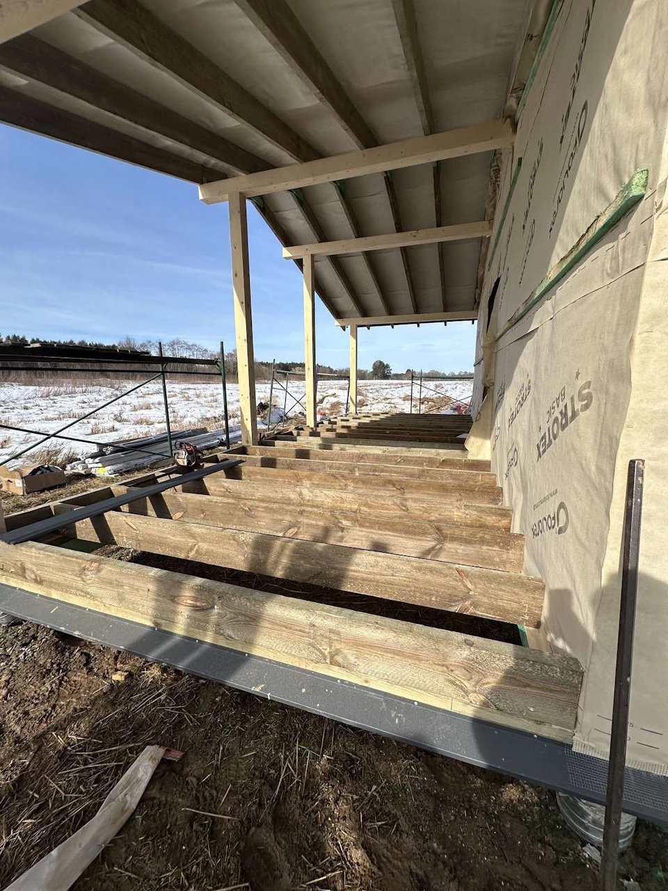 Строительство каркасного дома в Беларуси