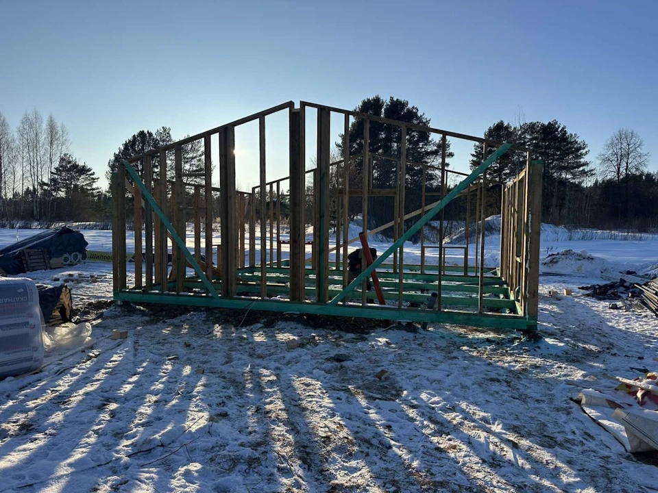 Строительство каркасного дома в Беларуси