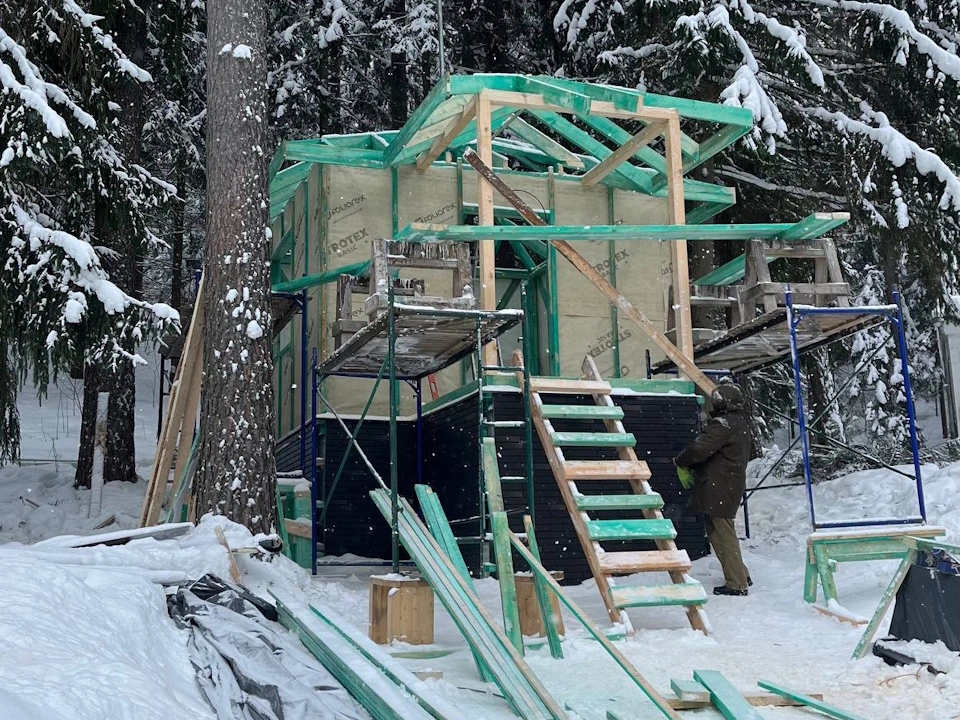 Строительство часовни