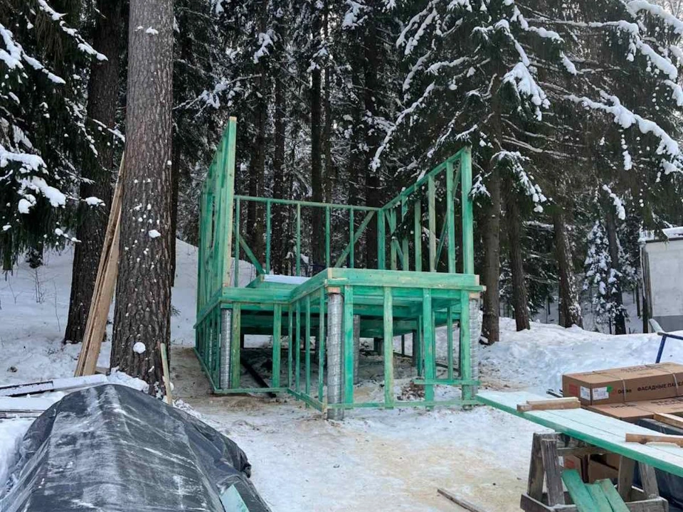 Строительство часовни