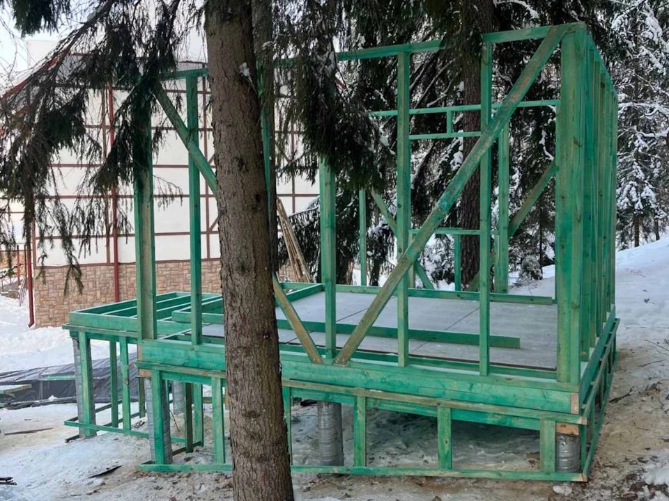 Строительство часовни