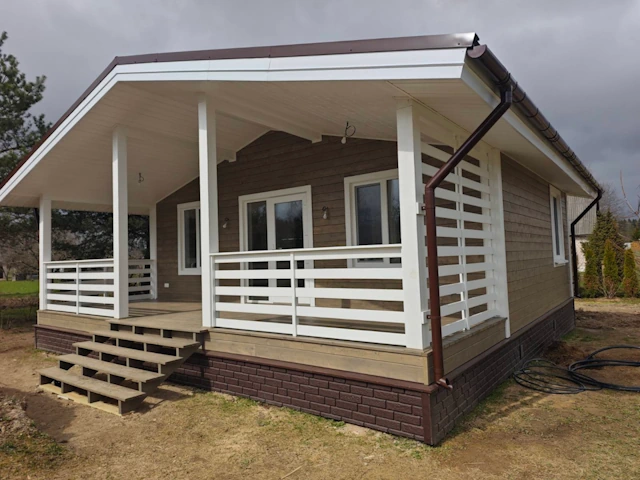 Строительство дома завершено