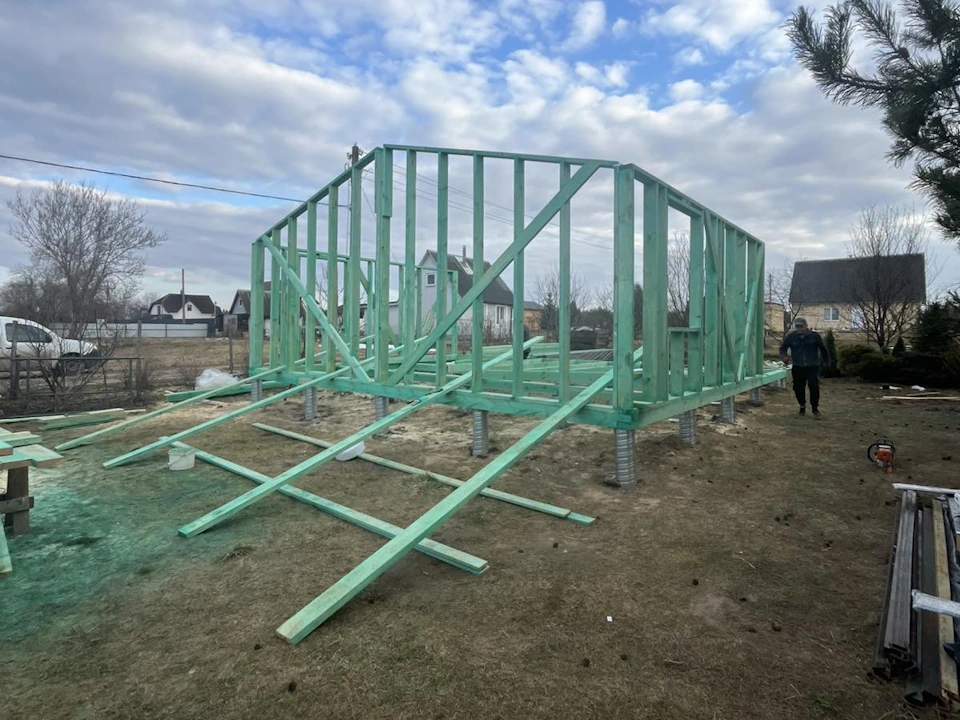 Строительство каркасного дома