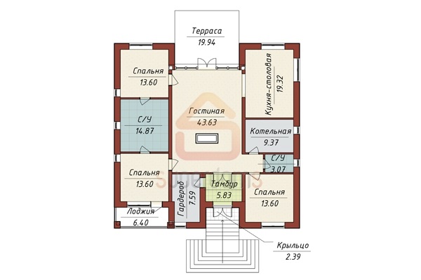 Индивидуальные проекты одноэтажных домов
