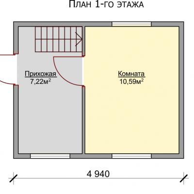 Планировка Крепыш Б 150