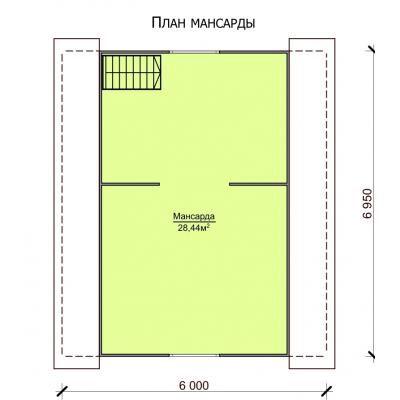 Планировка Удача Б 150 ЛК