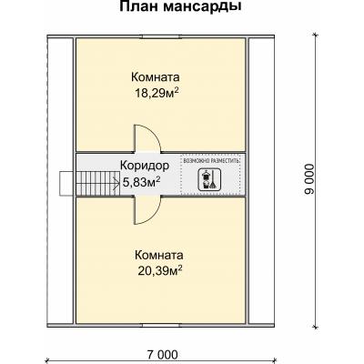 Планировка Стрелец 3 Б 150