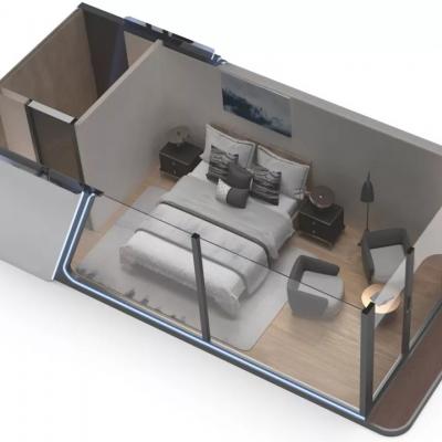 Планировка Capsule House K30