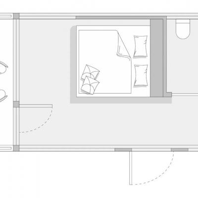 Планировка Capsule House K30