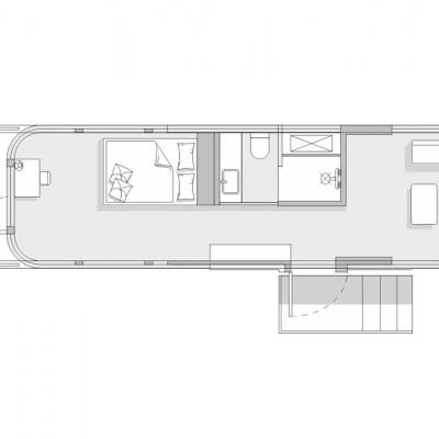 Планировка Capsule House X70