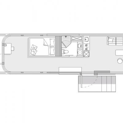 Планировка Capsule House X70