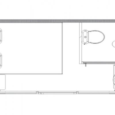 Планировка Apple Cabin E30