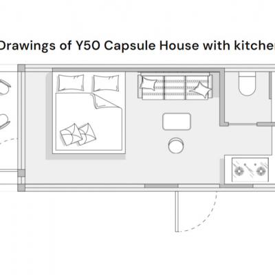 Планировка Space Capsule House Y50
