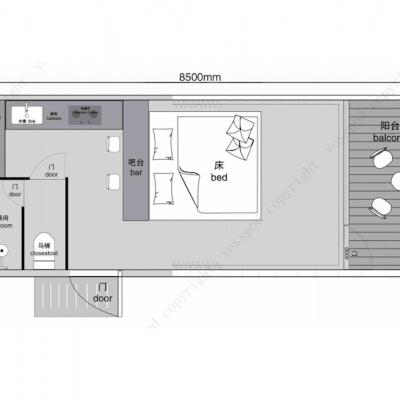 Планировка Model E5
