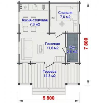 Планировка Уют