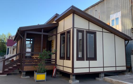 Примеры работ Зодчий - дом Спутник 1.1К