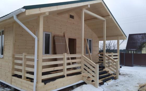 Примеры работ Зодчий - дом Валдай 2К