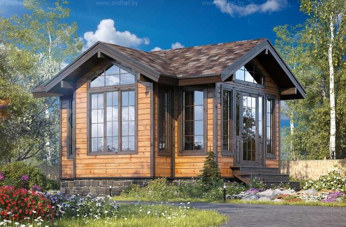 Звёздная беседка "Роза" 5.0 x 6.8