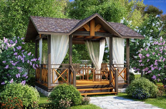 Беседка 3.00×4.00